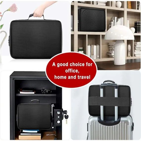 Органайзер для документів формату А4 чорний | Зображення 4