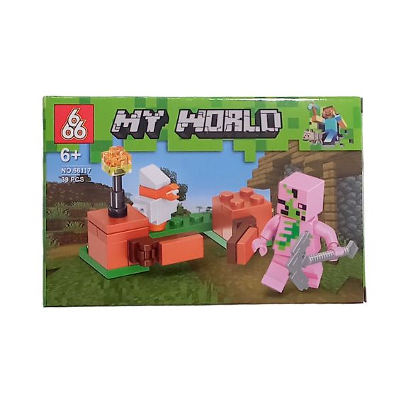 Конструктор "MY WORLD" 66117, 8в1 36+ деталей, Ціна за 1 конструктор, у коробці (6968683262235) Вид 6