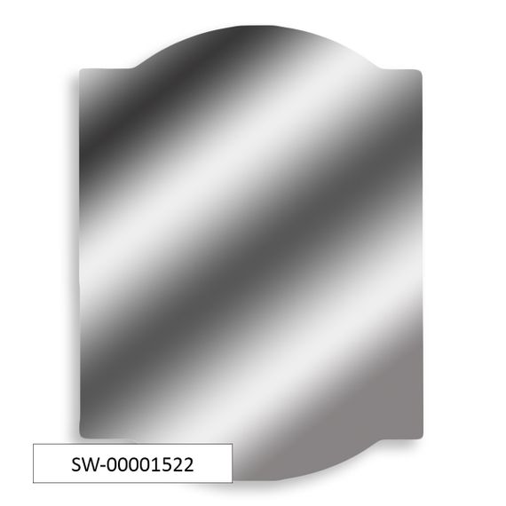 Дзеркальна наліпка (акрил) 3D 30*40cm*2mm Silver (S) SW-00001522 | Зображення 6