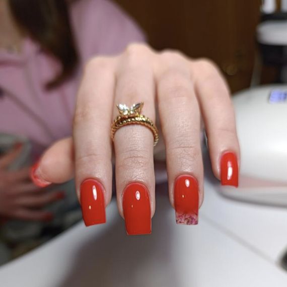 Гель для нарощення нігтів Mi Color Gel 1 (червоний) 5мл