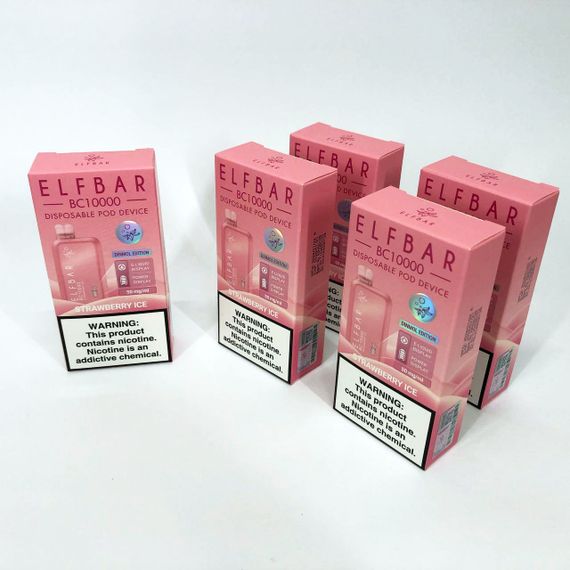 Elf Bar BC10000 смак Полуниця (Strawberry Ice) (ws25661-19) | Зображення 3
