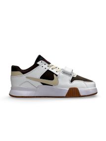 Кроссовки  Air Jordan x Travis Scott “Cut The Check” White Brown Gum , Вьетнам A1396 44 28