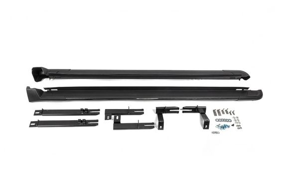 Бокові пороги OEM V1 (2 шт, алюміній) для Peugeot 3008 2016-2024 рр | Зображення 1