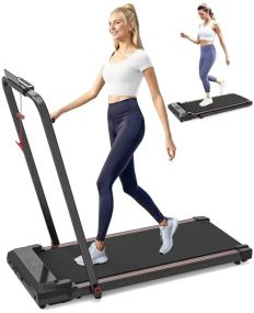 Складная беговая дорожка YXT003 Black 10 км/ч, до 150 кг, с пультом, тихая, двигатель 3.0 (22кг)