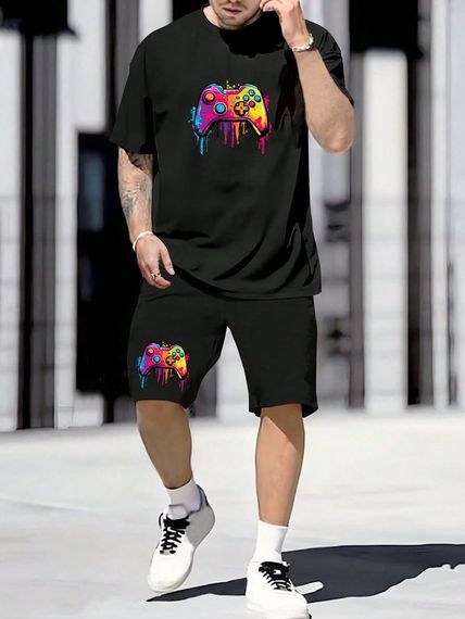 Комплект футболка та шорти ДТФ