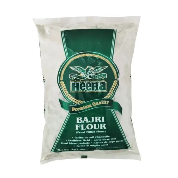 Борошно з перлового проса (бажра)  Bajri Flour 1кг Heera 5031416370055 | Зображення 1