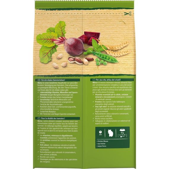 Корм Vitakraft Premium Menu Vital для хом_яків 400 г | Зображення 2