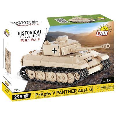 Конструктор Cobi Друга Світова Війна Танк Panzer V Пантера, 298 деталей (COBI-2713)