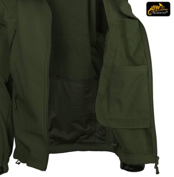 Куртка тактична Helikon-Tex Gunfighter SharkSkin Taiga Green Original✅ | Зображення 8