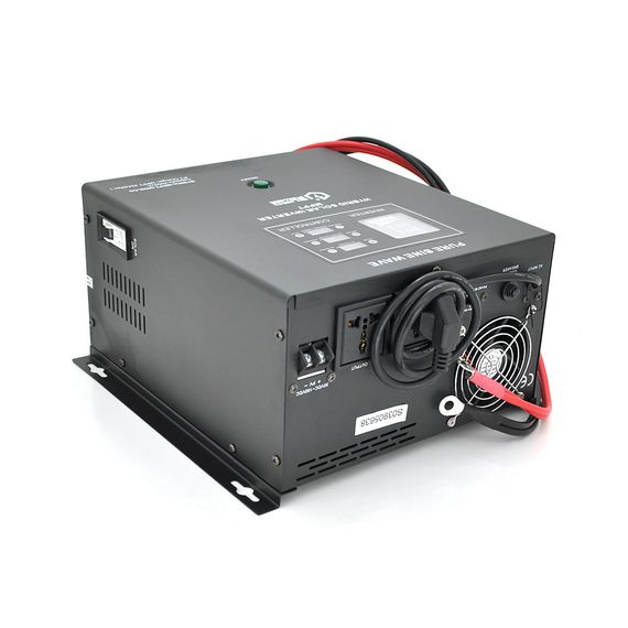 Гибридный инвертор Europower RTSWm-MPPT-2000LCD, 1400W, 24V, ток заряда 10A, 140-275V, MPPT (20/40А, 30-90Vdc) | Зображення 1