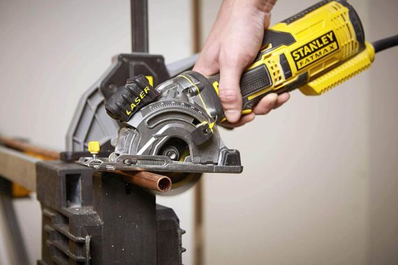Пила циркулярная компактная сетевая STANLEY FATMAX FME380K | Зображення 5