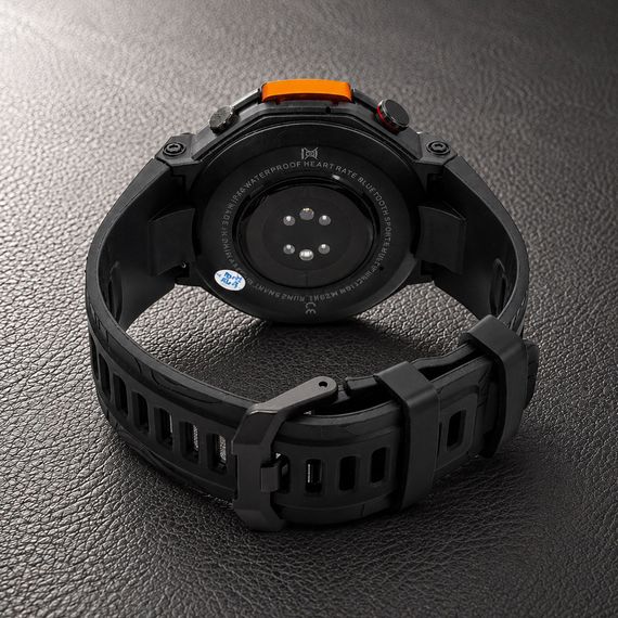 Смарт-годинник Modfit Navigator Al Black з GPS, компасом та захистом 5 ATM | Зображення 1