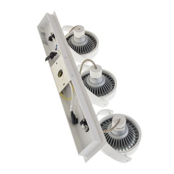 Подсветка накладная поворотная для офиса MS-09/3 GU10 SWH | Зображення 6