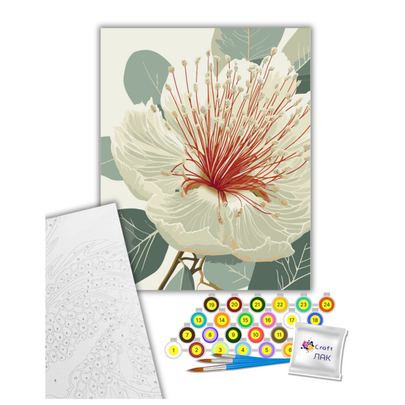 Картина по номерам "Цветущий эвкалипт" Art Craft 13155-AC 40х50 см | Зображення 1