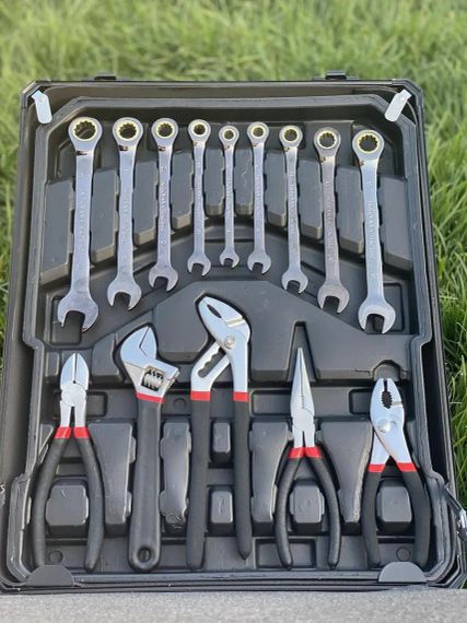 Большой Набор инструмента в чемодане Rainberg 399 предметов, инструменты, набор инструментов | Зображення 6