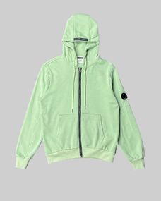 Худі C.P. Company Fleece Zipper Hoodie Light Green M