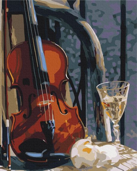 Скрипка с вином