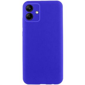 Чохол TPU GETMAN Liquid Silk Full Camera для Samsung Galaxy A06 Синій / Iris