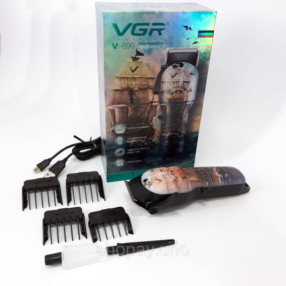 Хороші машинки для стрижки волосся для дому VGR Професійна машинка стрижки голови QY-10 | Зображення 9