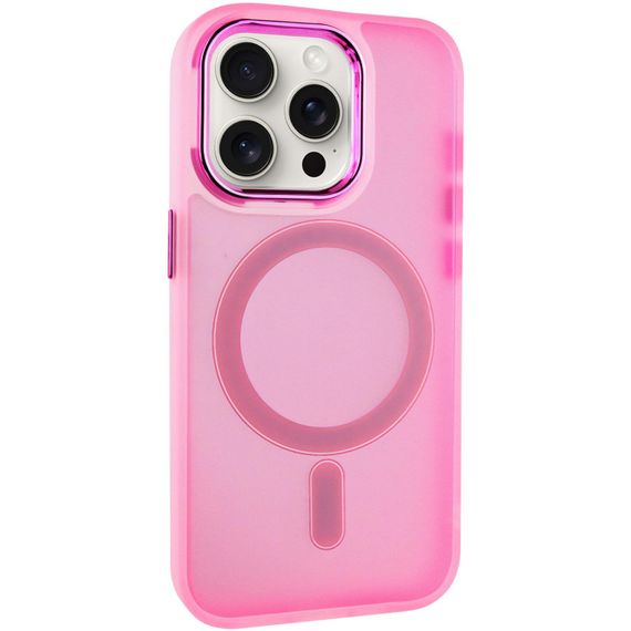 Чехол TPU+PC Lily with MagSafe для Apple iPhone 12 Pro Max (6.7") Light Pink