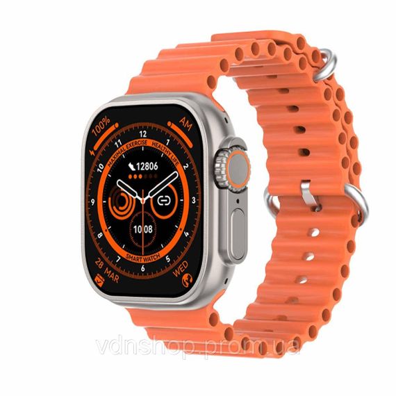 Смарт часы водонепроницаемые умные часы с измерением давления, оранжевый SWS8UO