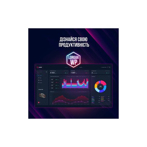 Мишка Lorgar Stricter 579 RGB USB Black (LRG-GMS579) | Зображення 7
