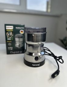 ДУЖЕ МІЦНА! Кавомолка кавомолка ножова електрична Rainberg RB-833 300W