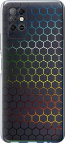 Чехол на Infinix Note 8 Переливающиеся соты "498u-2710-17620"