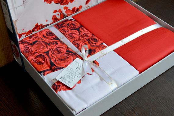 Постільна білизна First Choice 3D Satin 200×220 Valentine | Зображення 3