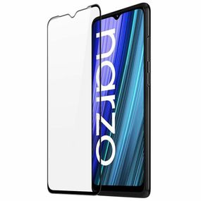 Захисне скло 2.5D на весь екран для Narzo 50A Prime / Realme C35