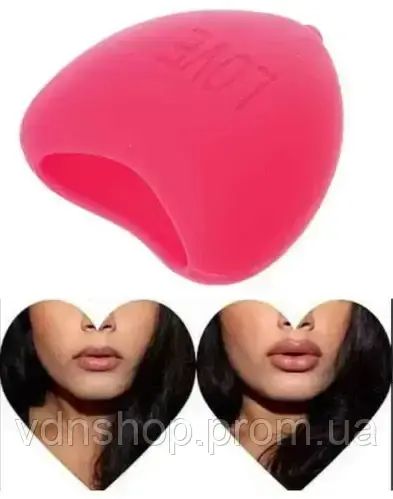 Увеличитель для губ в форме сердца Love Lippump | Плампер для губ | Прибор для увеличения губ | Зображення 3