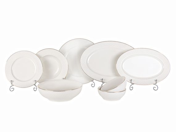 Фарфоровый сервиз White Dream 23 предмета