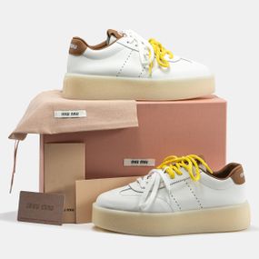 Кросівки жіночі Miu Miu (Шкіра) топ 2114 41 26 см