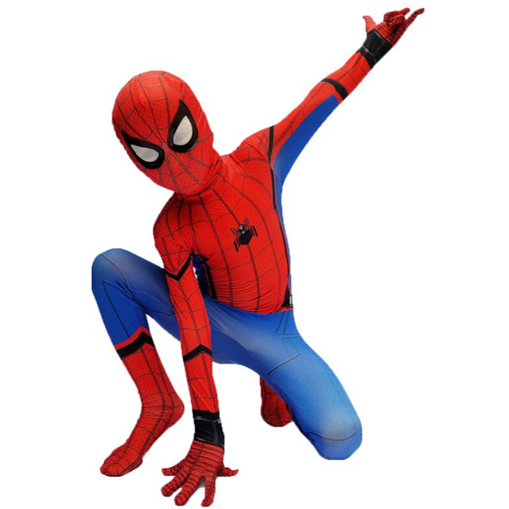 Дитячий костюм людини-павука Spider Man комбінезон + балаклава людина, павук, спайдер, мен Spider Man  знижка | Зображення 2