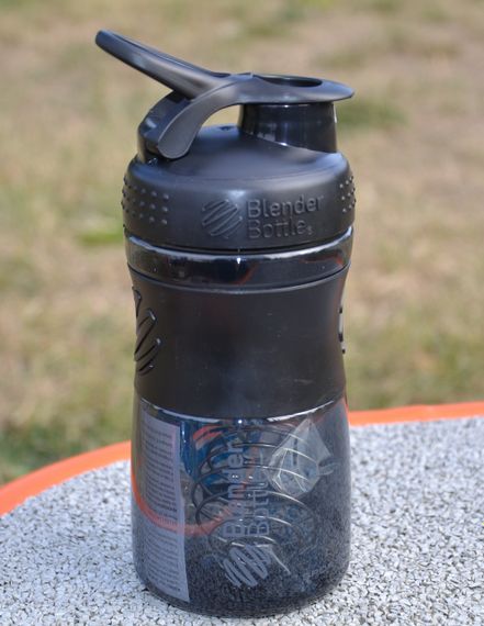 Спортивний шейкер (пляшка) BlenderBottle SportMixer Flip 20oz/590ml Black | Зображення 3
