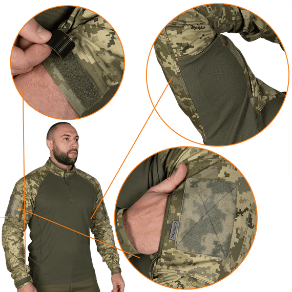 Бойова сорочка Raid Піксель/Олива (7608), XXXL | Зображення 3