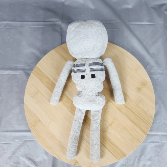 Дитяча іграшка Скелет Minecraft Skeleton 22 см, м'яка іграшка герої Майнкрафт Скелет | Зображення 9