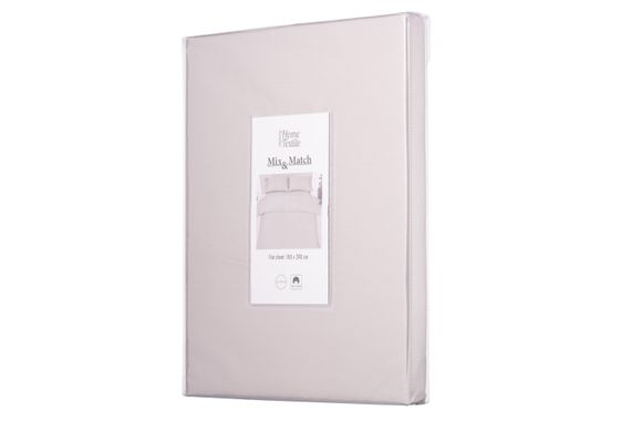 Простирадло Ardesto Mix&Match, 180х240см, 100% бавовна, сатин, айворі (ART1824FSC)