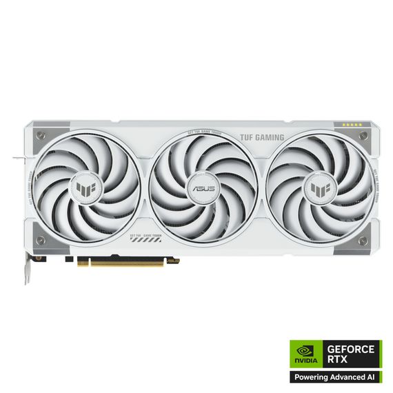 Відеокарта ASUS GeForce RTX5070 Ti 16GB TUF OC WHITE GAMING (TUF-RTX5070TI-O16G-WHITE-GAMING) | Зображення 8