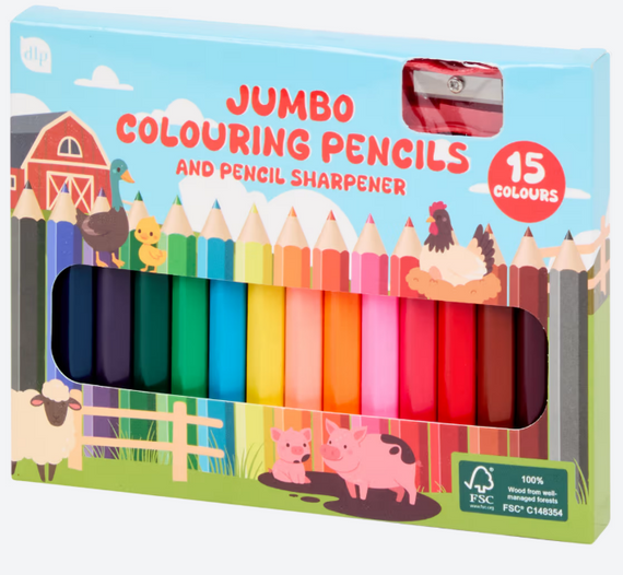 Олівці Jumbo 15 шт | Зображення 1