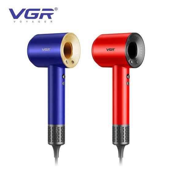 Професійний фен з 3 рівнями обдування та 4 рівнями температури XPRO VGR V-445 BLUE (46087-V-445_717) | Зображення 5