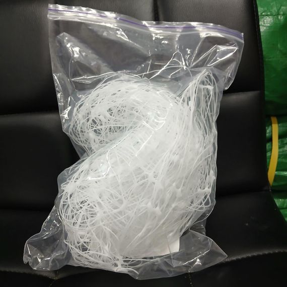 Сітка пластикова 15*18 1,7×10 метрів  посилена (біла) огіркова сітка | Зображення 7