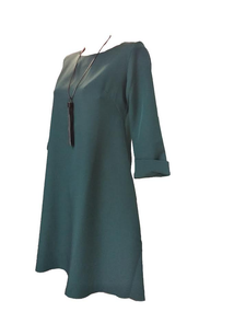 Сукня вільного крою М&M зелений (213863)