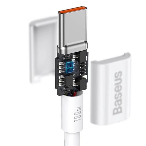 Швидкісний кабель Baseus Type-C to Type-C 100W XPRO CALD000202 (33704-01_176) | Зображення 6