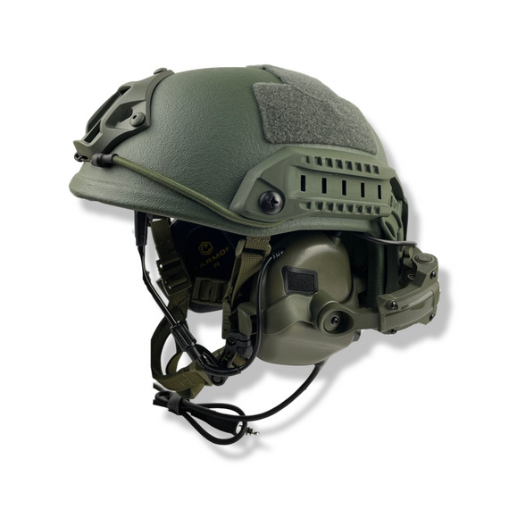 Адаптер кріплення для стрілецьких навушників “чебурашка” Олива | Зображення 4