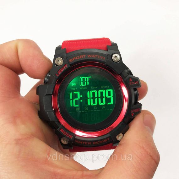 Часы Спецназ SKMEI 1384RD, Водонепроницаемые часы для рыбалки Тактические для зсу NX-75 | Зображення 6