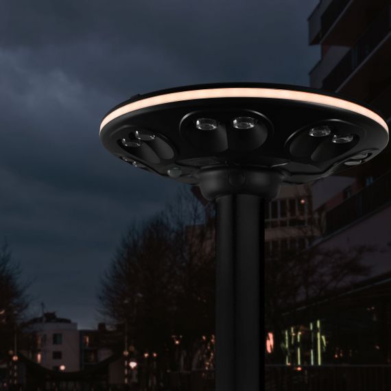 LED світильник автономний парковий IP54 VIDEX 1400Lm Сенсорний | Зображення 8