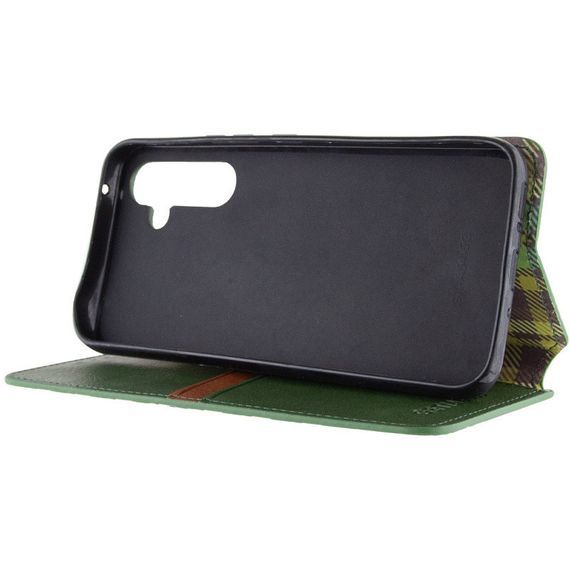 Кожаный чехол книжка GETMAN Cubic (PU) для Samsung Galaxy M34 5G | Зображення 2