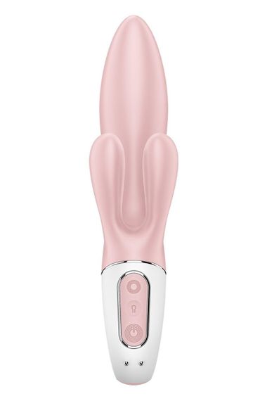 Надувний вібратор-кролик Satisfyer Air Pump Bunny 3 рожевий Sex Aura | Зображення 2