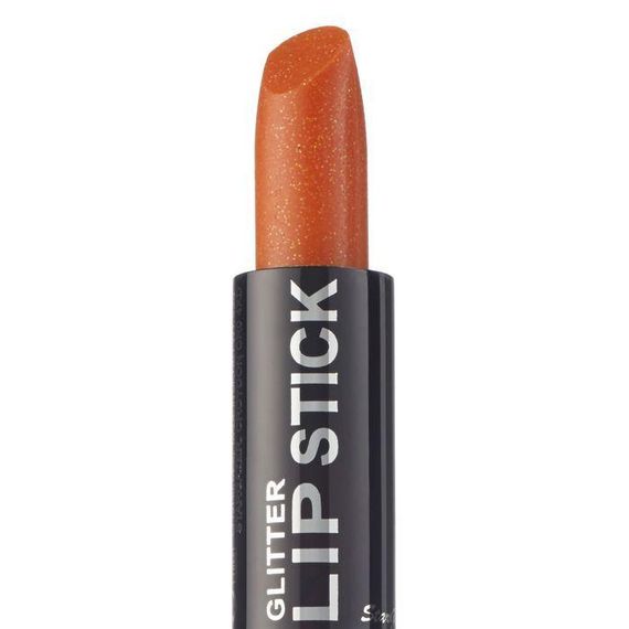 Глиттерная помада для губ Оранжевая Stargazer Glitter Lipstick Orange | Зображення 2